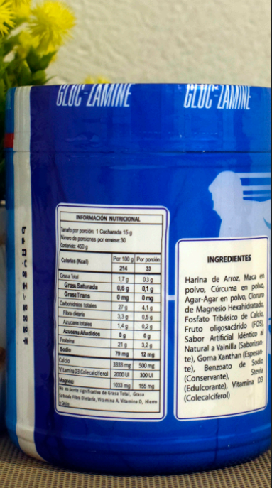 glucozamina trasera